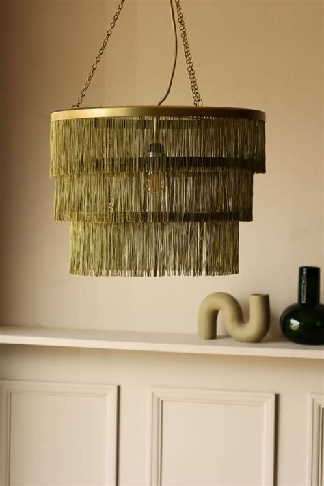 Cool fringed lamp shades fringe chandelier and fringed ceiling light ...