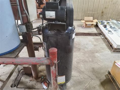 Sanborn 60 Gal Air Compressor BigIron Auctions