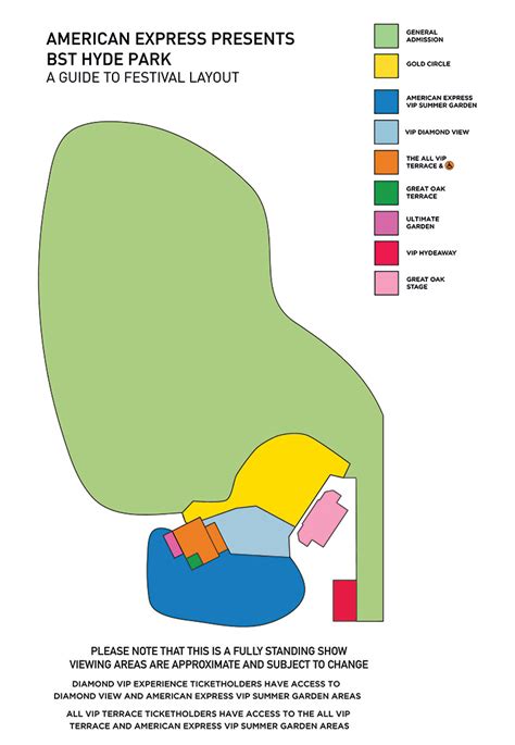 Bst Hyde Park 2024 Layout - Caren Marguerite