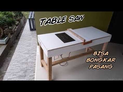 DIY table saw using circular saw - YouTube