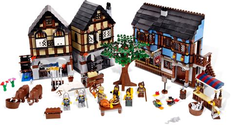 10193: LEGO® Castle Medieval Market Village / Mittelalterliches ...