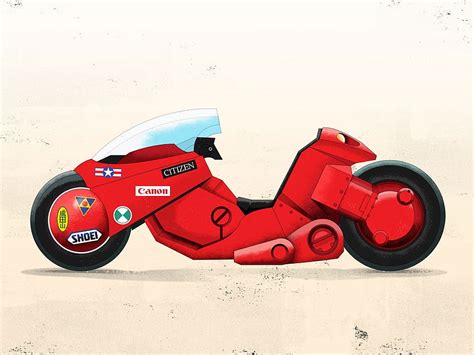 Kaneda's Bike, Akira Bike HD wallpaper | Pxfuel