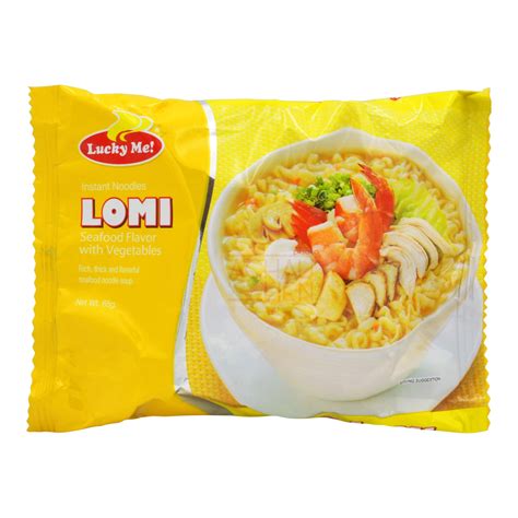 SPECIAL INSTANT LOMI SEAFOOD FLAVOR WITH VEGETABLES 72 x 65g LUCKY ME