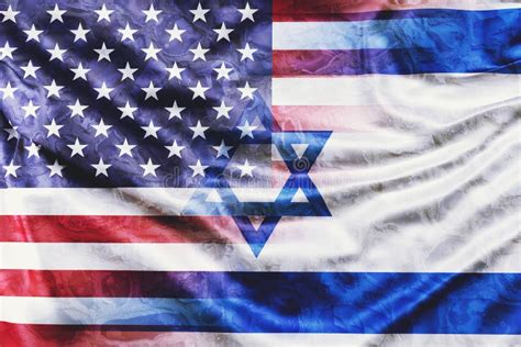 American and Israel Flag Merged Together Stock Photo - Image of concept, collaboration: 157686174