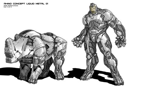 Alternate Designs for Rhino, Spider-Man and Green Goblin in AMAZING ...