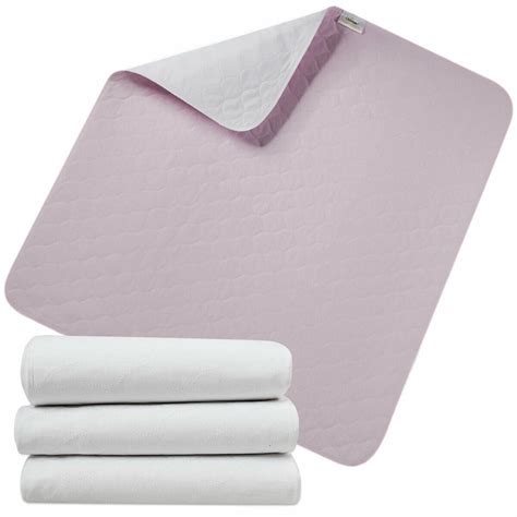 Costway 4pcs Washable Underpads Reusable Bed Pads Waterproof Incontinence 34'' x 36'' - Walmart.com