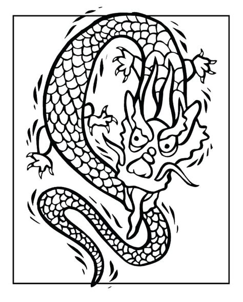 Chinese New Year Dragon Coloring Page at GetColorings.com | Free printable colorings pages to ...