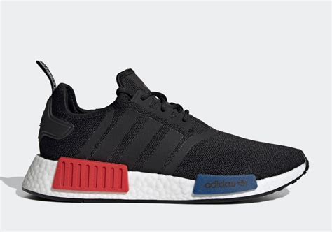 adidas NMD R1 OG Black Red Blue GZ7922 Release Date - SBD