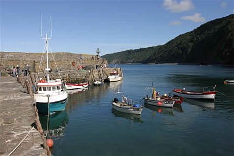 Clovelly Harbour - "The Key to Clovelly". Explore Clovelly Harbour with ...