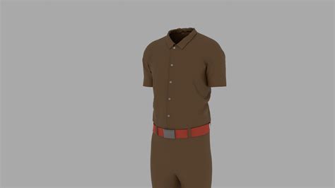 India Police Uniform 3D Model - TurboSquid 1973281