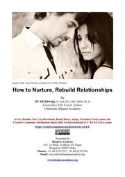 How to Nurture, Rebuild Relationships : Dr Ali Khwaja : Free Download ...