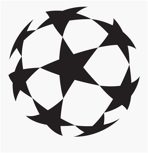 Football Clipart Champions - Uefa Champions League Ball Logo , Free ...