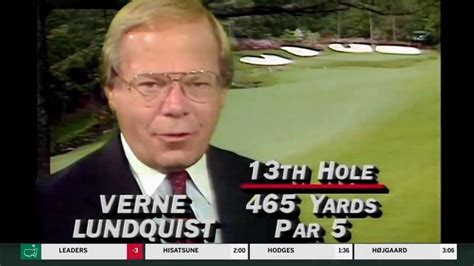 Verne Lundquist Honored With Emotional Tribute Video in Final Masters Tournament