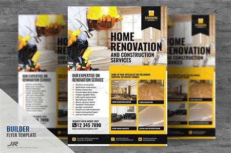 Construction Advertisement Templates - AjakNgiklan