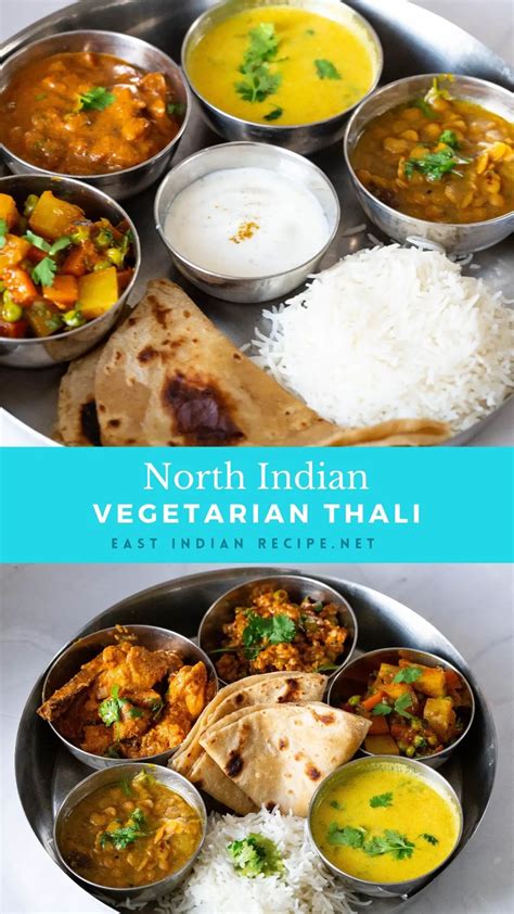 Vegetarian Thali Recipe - North Indian - East Indian Recipes