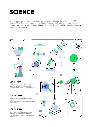 Science Infographic Design Stock Illustration - Download Image Now - iStock