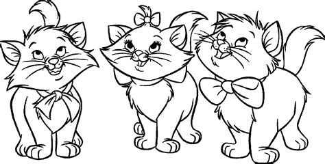 Coloring Pages: Cats and Kittens Coloring Pages Free and Printable