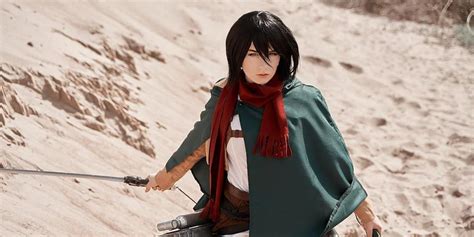 Flawless Attack on Titan Cosplay Portrays Mikasa Ackerman at Her Most Dangerous