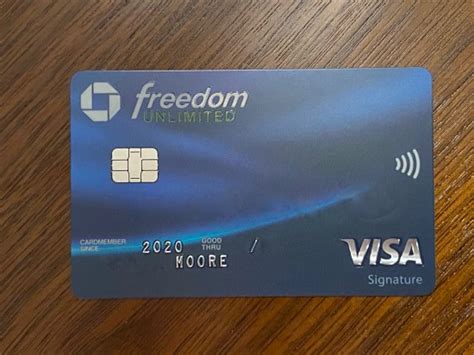 My Chase Freedom Unlimited Card Arrived - Moore With Miles