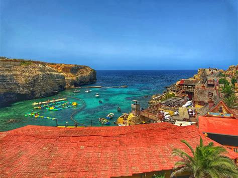 Popeye Village in Malta. Guide and history of the village in Malta