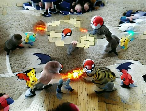 Pokémon battle - AI Generated Artwork - NightCafe Creator