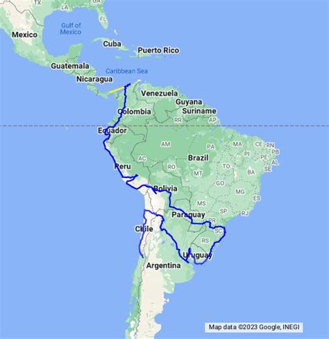 Sud America - Google My Maps