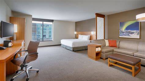 Contemporary Hotel Rooms near the University of Alaska anchorage| Hyatt ...