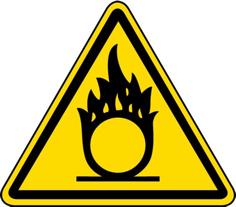 Oxidizing Material Warning Label - Claim Your 10% Discount