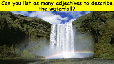 Waterfall formation | Teaching Resources