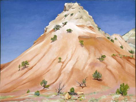 "The Hill, New Mexico" 1935. Georgia O'Keeffe. | Georgia o keeffe ...