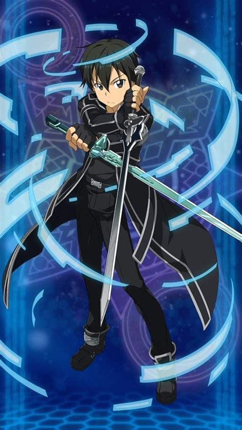 [Concealed Dual Blades] Kirito | Sword art online wallpaper, Sword art online kirito, Sword art ...