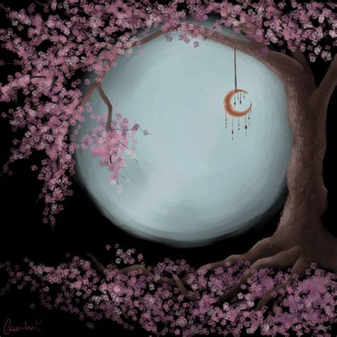 Moon by BunnyRoseArt on DeviantArt