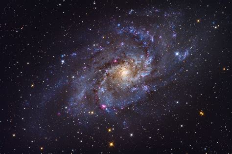 M33 Triangulum Galaxy is about 3 million light-years away from Earth ...