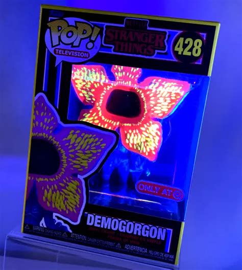 EXCLUSIVE STRANGER THINGS Open-Face Demogorgon Blacklight Funko Pop! Figure #42 £24.70 - PicClick UK