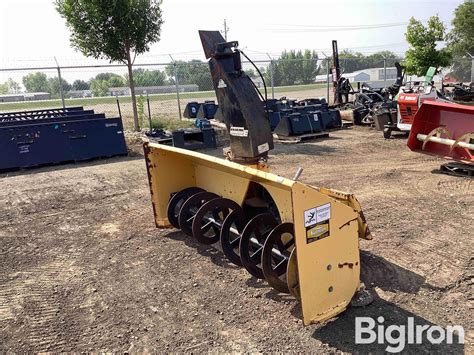 Erskine 2418 84” Skid Steer Snowblower Attachment BigIron Auctions