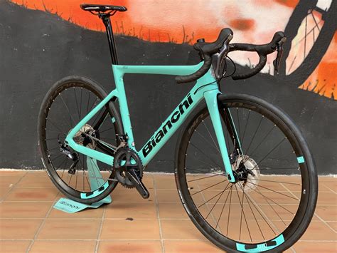 BIANCHI ARIA DISC ULTEGRA 2021 TALLA 50 CELESTE - Catro Cumes Vilagarcia