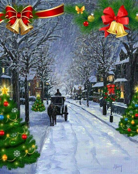 Christmas scenes 🌲 Christmas Tree Pictures, Christmas Scenery, Christmas Events, Old Christmas ...