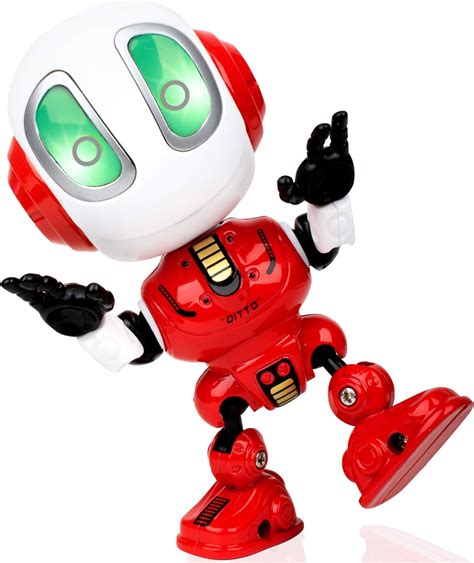 BROADREAM Robot Toys for Kids Mini Robot Talking Toys for Boys and Girls- Travel Toys Help Kids ...