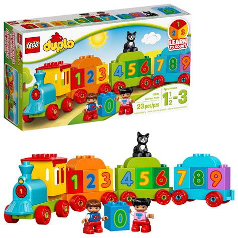 LEGO DUPLO My First Number Train 10847 (23 Pieces) - Walmart.com