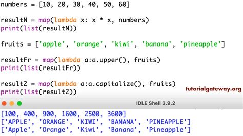 Python map Function