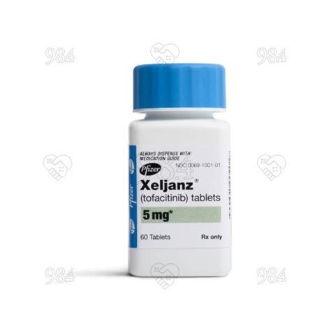 Xeljanz 5mg 60s Tablets, Pfizer - 98.4 Online