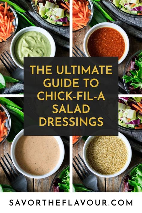 The Ultimate Guide to Chick-fil-A Salad Dressings (Plus Copycat Recipes!) | Lemon salad, Chick ...