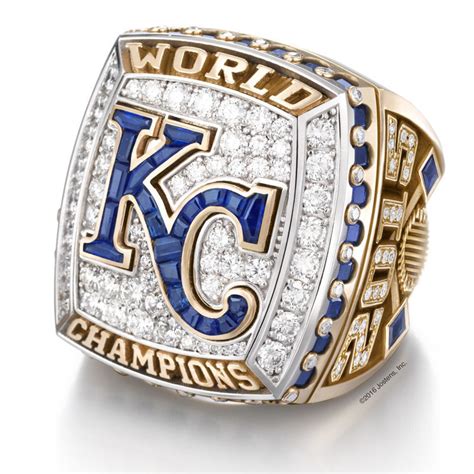 Kansas City Royals Presented with 2015 World Series Championship Rings by Jostens