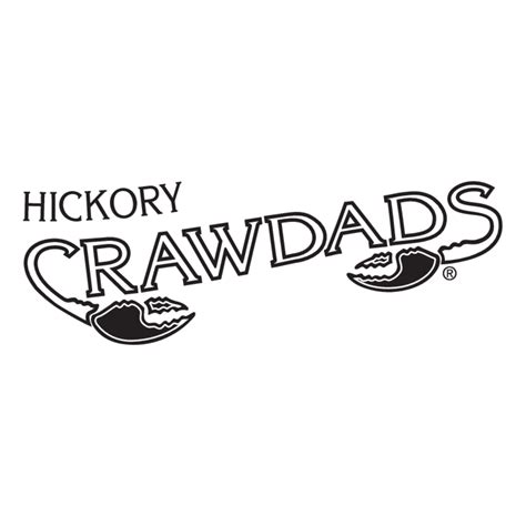 Hickory Crawdads logo, Vector Logo of Hickory Crawdads brand free ...