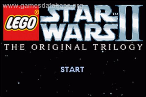 LEGO Star Wars 2: The Original Trilogy - Nintendo Game Boy Advance ...