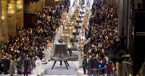 The sound of the Middle Ages: New bells for Paris' Notre Dame Cathedral