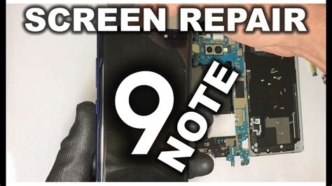 Samsung Galaxy Note 9 - How to Take Apart & Replace LCD Glass Screen ...