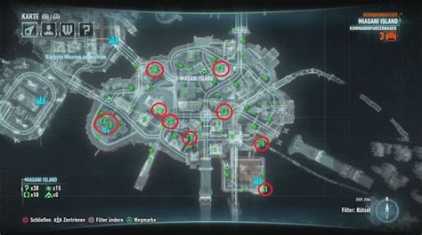 Batman Arkham Knight Riddler's Puzzles / locations with maps