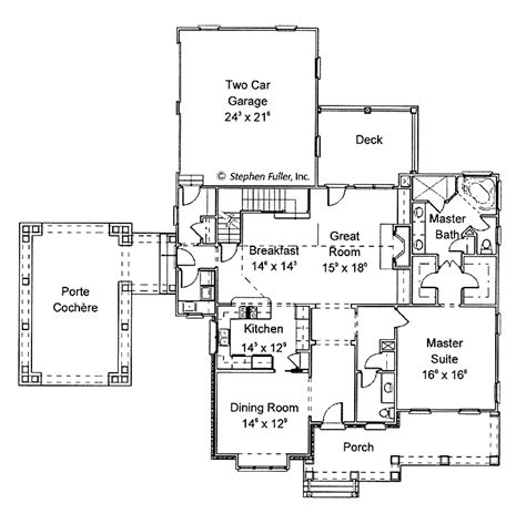 Nantucket Style Floor Plans - floorplans.click