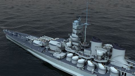 Battleship R.N. Roma 3D | CGTrader